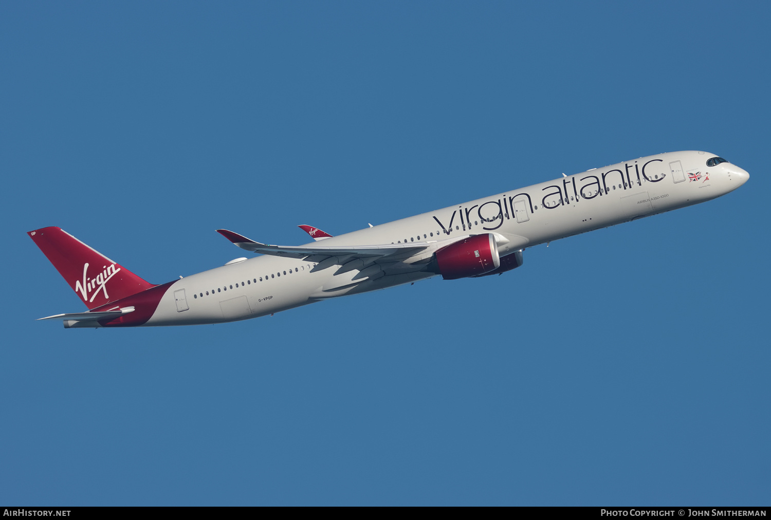Aircraft Photo of G-VPOP | Airbus A350-1041 | Virgin Atlantic Airways | AirHistory.net #248256
