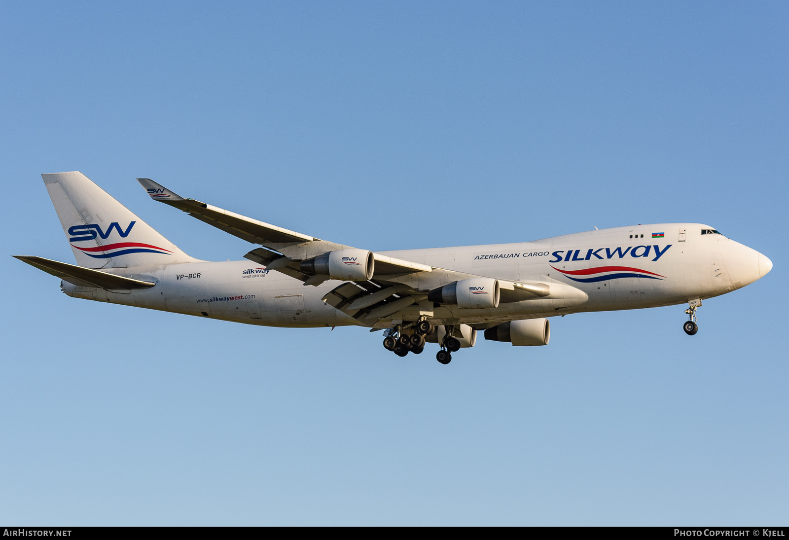 Aircraft Photo of VP-BCR | Boeing 747-4H6F/SCD | SilkWay Azerbaijan Cargo | AirHistory.net #248258