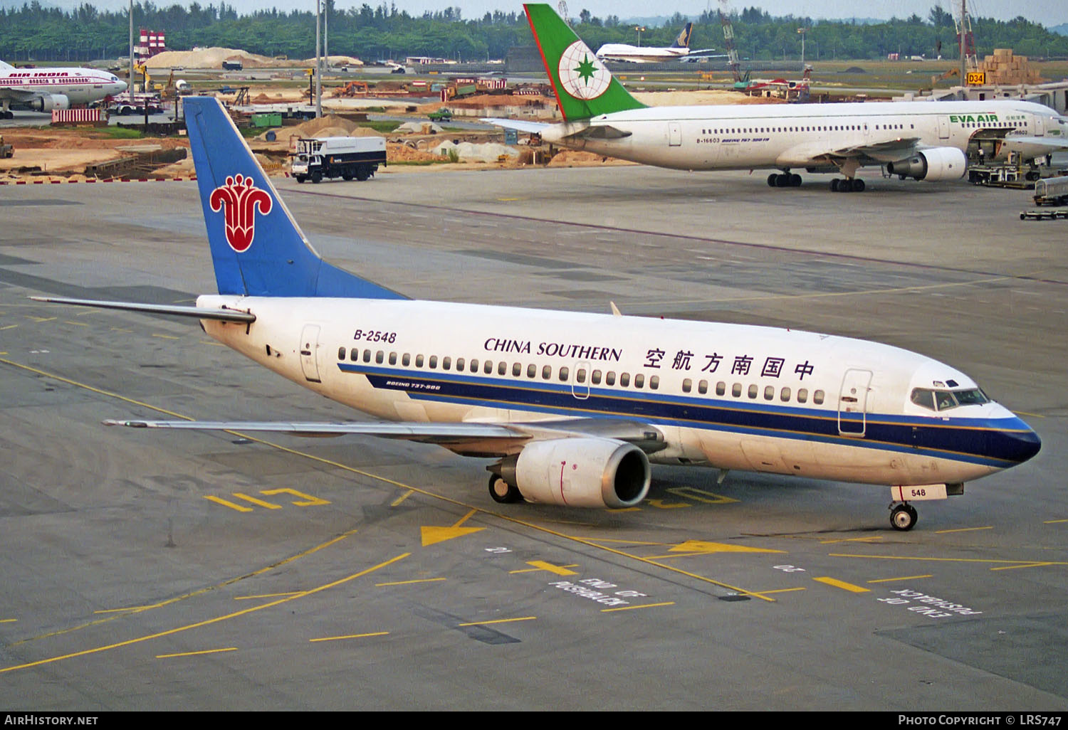 Aircraft Photo of B-2548 | Boeing 737-5Y0 | China Southern Airlines | AirHistory.net #248266