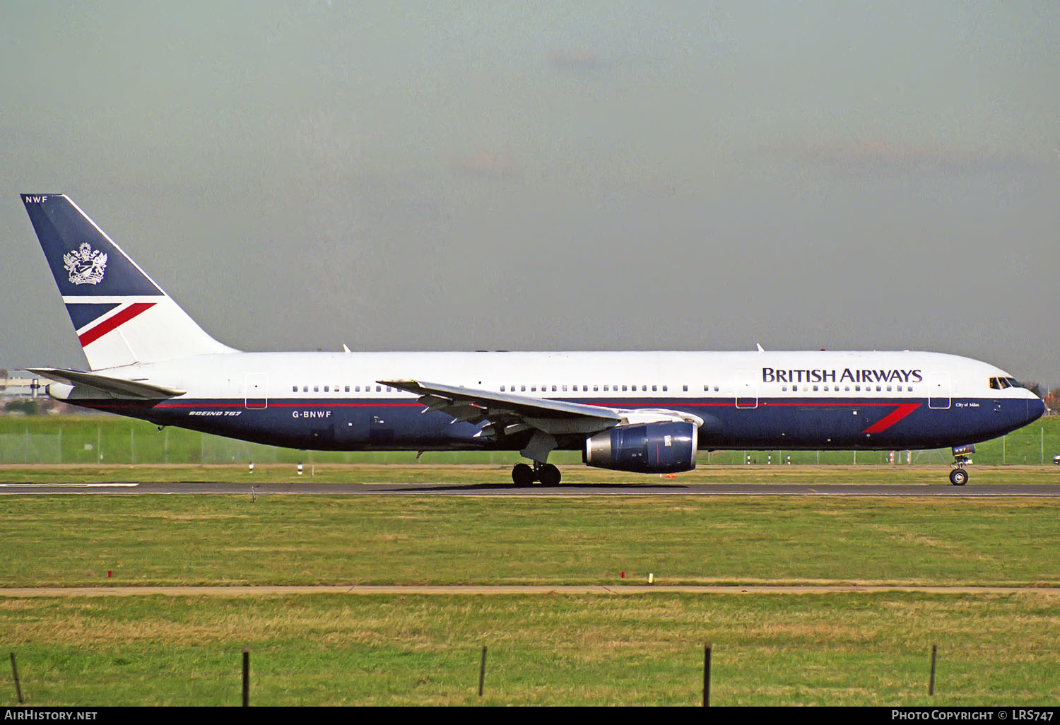 Aircraft Photo of G-BNWF | Boeing 767-336/ER | British Airways | AirHistory.net #248268