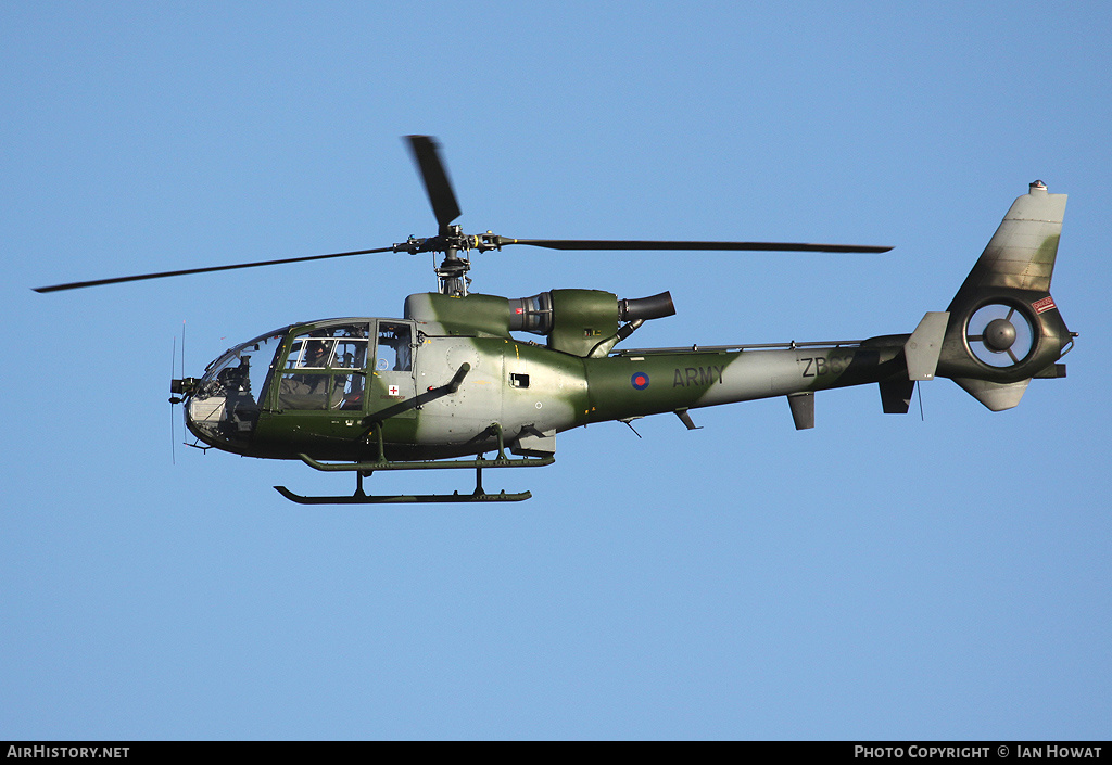 Aircraft Photo of ZB693 | Aerospatiale SA-341B Gazelle AH1 | UK - Army | AirHistory.net #248286