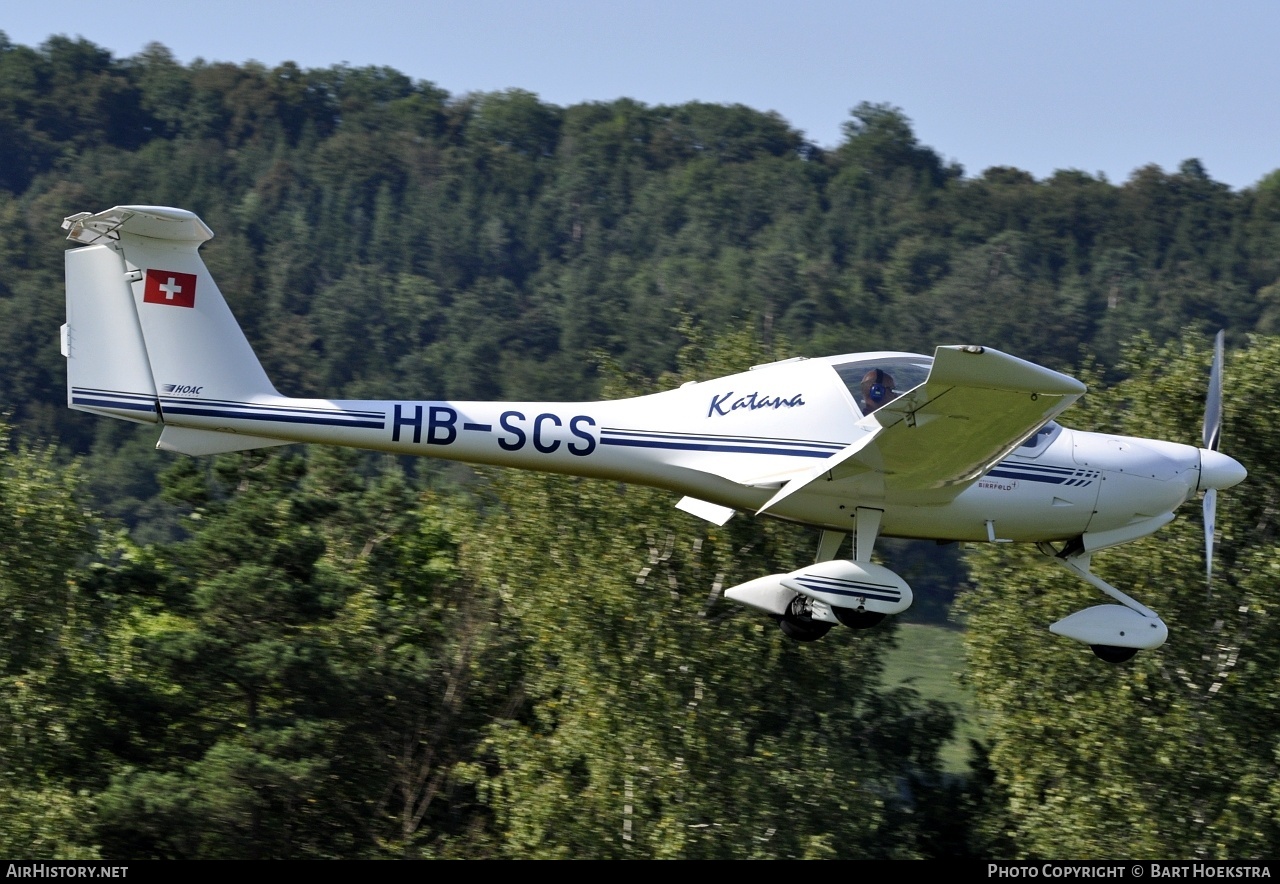 Aircraft Photo of HB-SCS | HOAC DV-20 Katana | AirHistory.net #248300