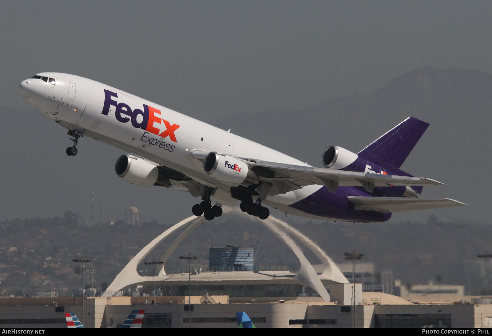 Aircraft Photo of N566FE | Boeing MD-10-10F | FedEx Express - Federal Express | AirHistory.net #248315
