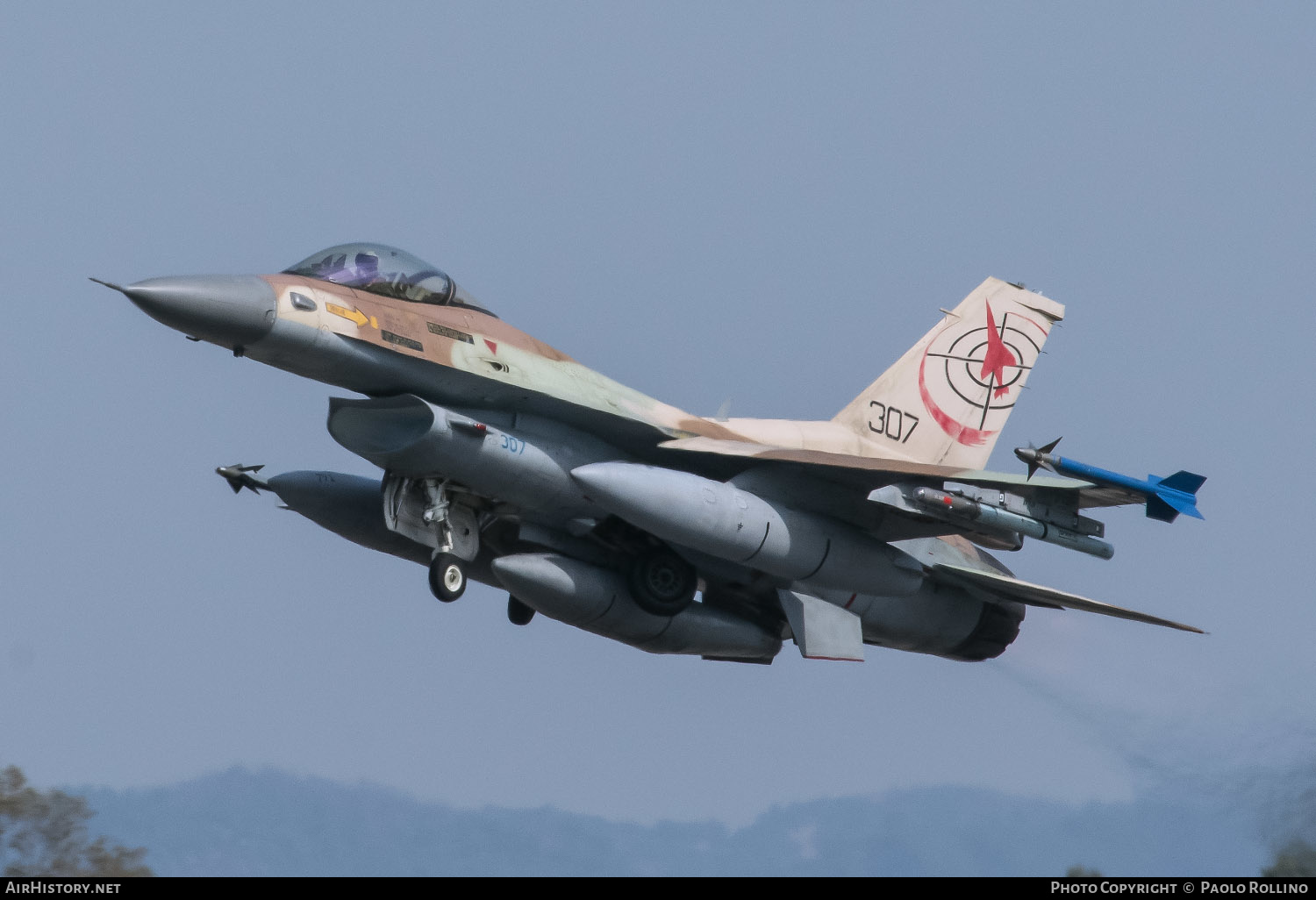 Aircraft Photo of 307 | General Dynamics F-16C Barak | Israel - Air Force | AirHistory.net #248330