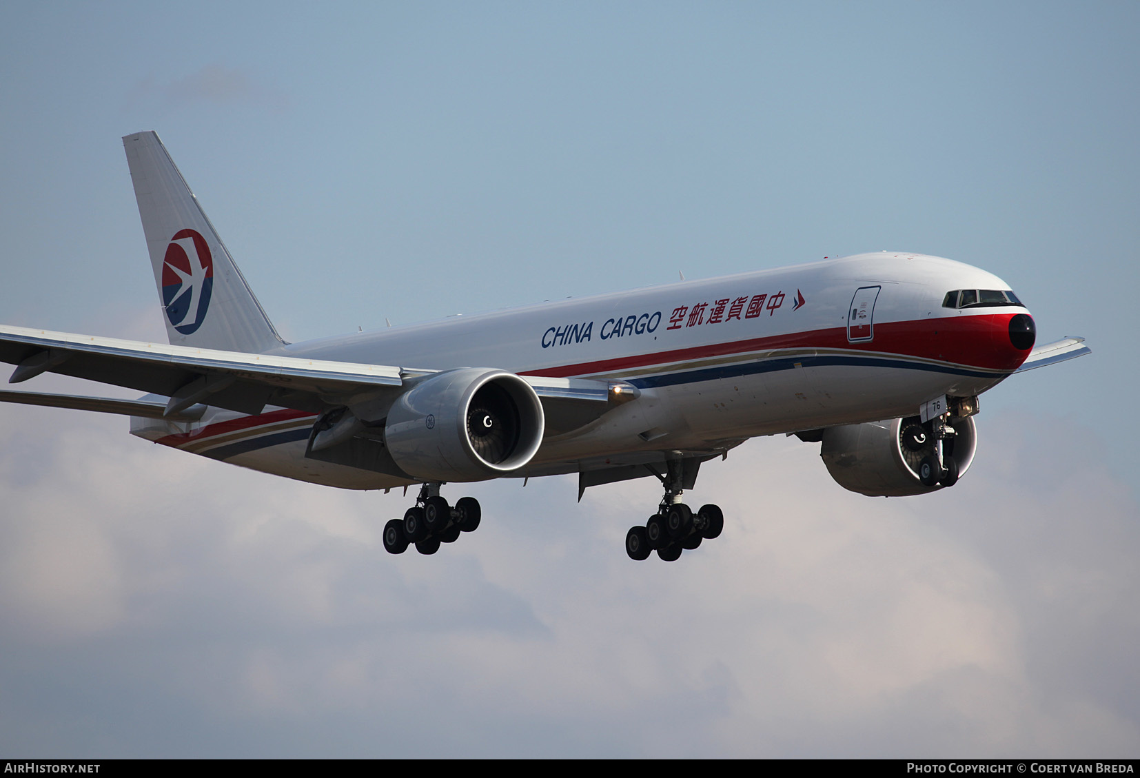 Aircraft Photo of B-2076 | Boeing 777-F6N | China Cargo Airlines | AirHistory.net #248335