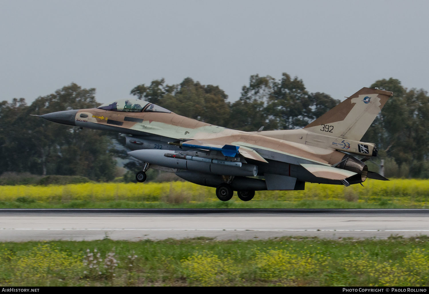 Aircraft Photo of 392 | General Dynamics F-16C Barak | Israel - Air Force | AirHistory.net #248338