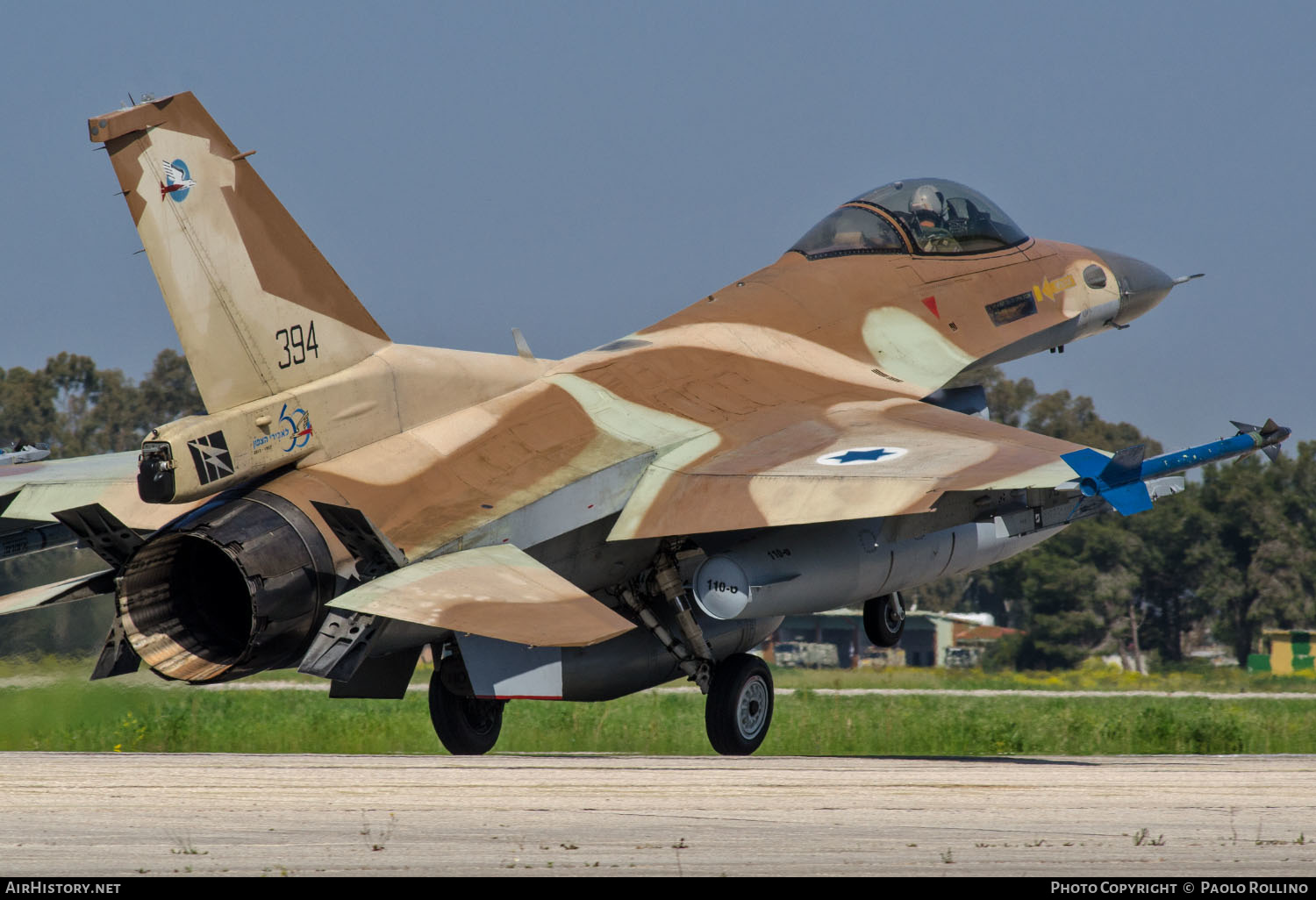Aircraft Photo of 394 | General Dynamics F-16C Barak | Israel - Air Force | AirHistory.net #248339