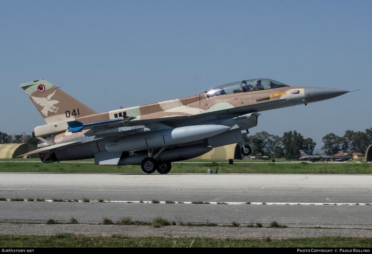 Aircraft Photo of 041 | General Dynamics F-16D Barak | Israel - Air Force | AirHistory.net #248340
