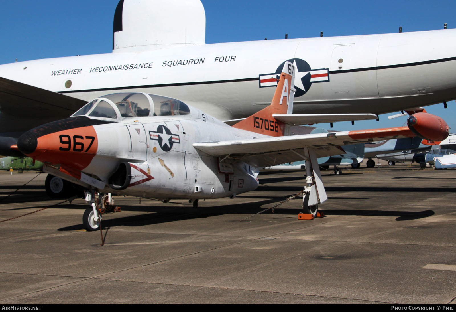 Aircraft Photo of 157058 | North American Rockwell T-2C Buckeye | USA - Navy | AirHistory.net #248348