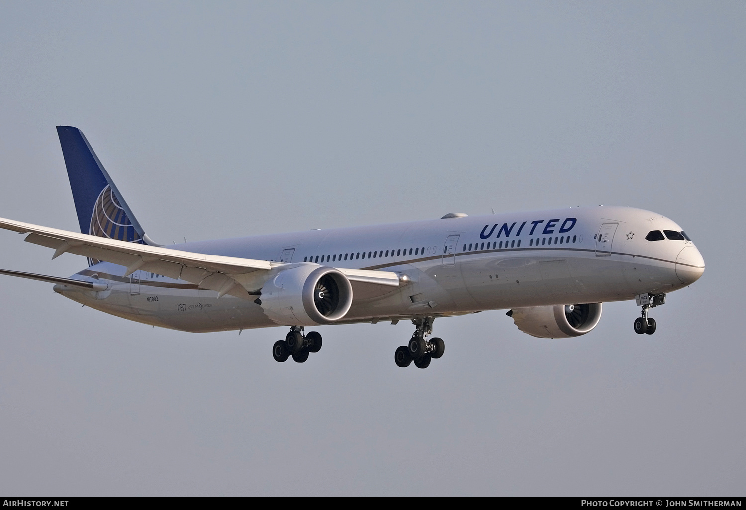 Aircraft Photo of N17002 | Boeing 787-10 Dreamliner | United Airlines | AirHistory.net #248351