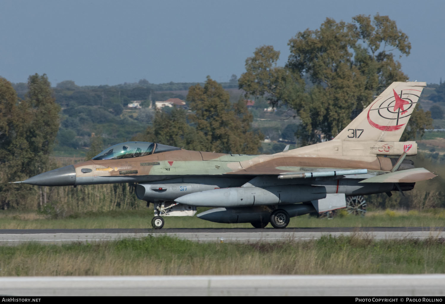 Aircraft Photo of 317 | General Dynamics F-16C Barak | Israel - Air Force | AirHistory.net #248359