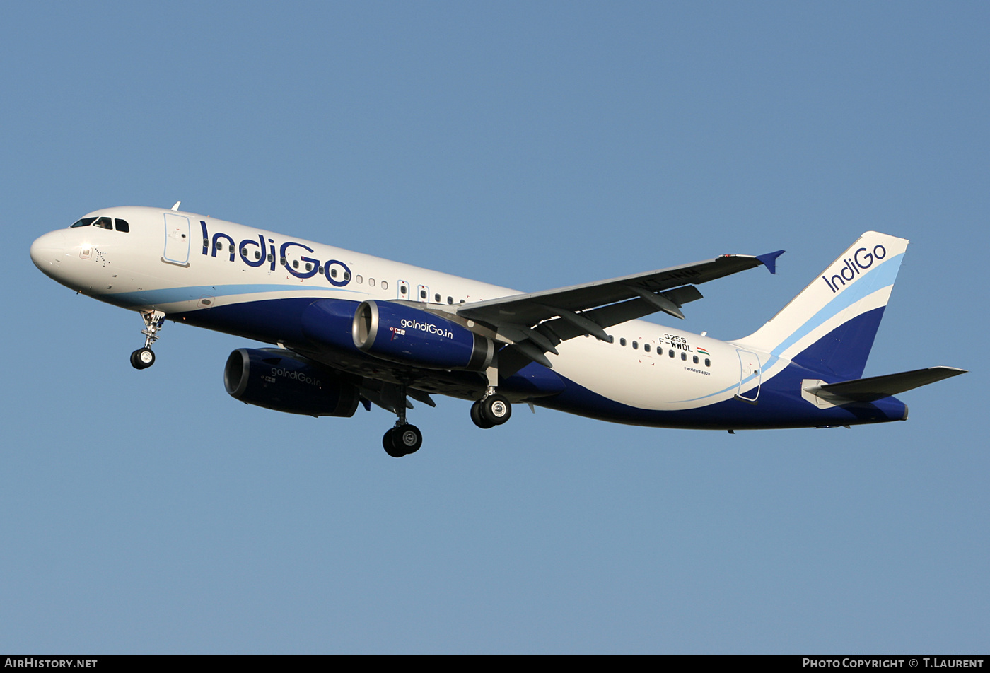 Aircraft Photo of F-WWDL | Airbus A320-232 | IndiGo | AirHistory.net #248365