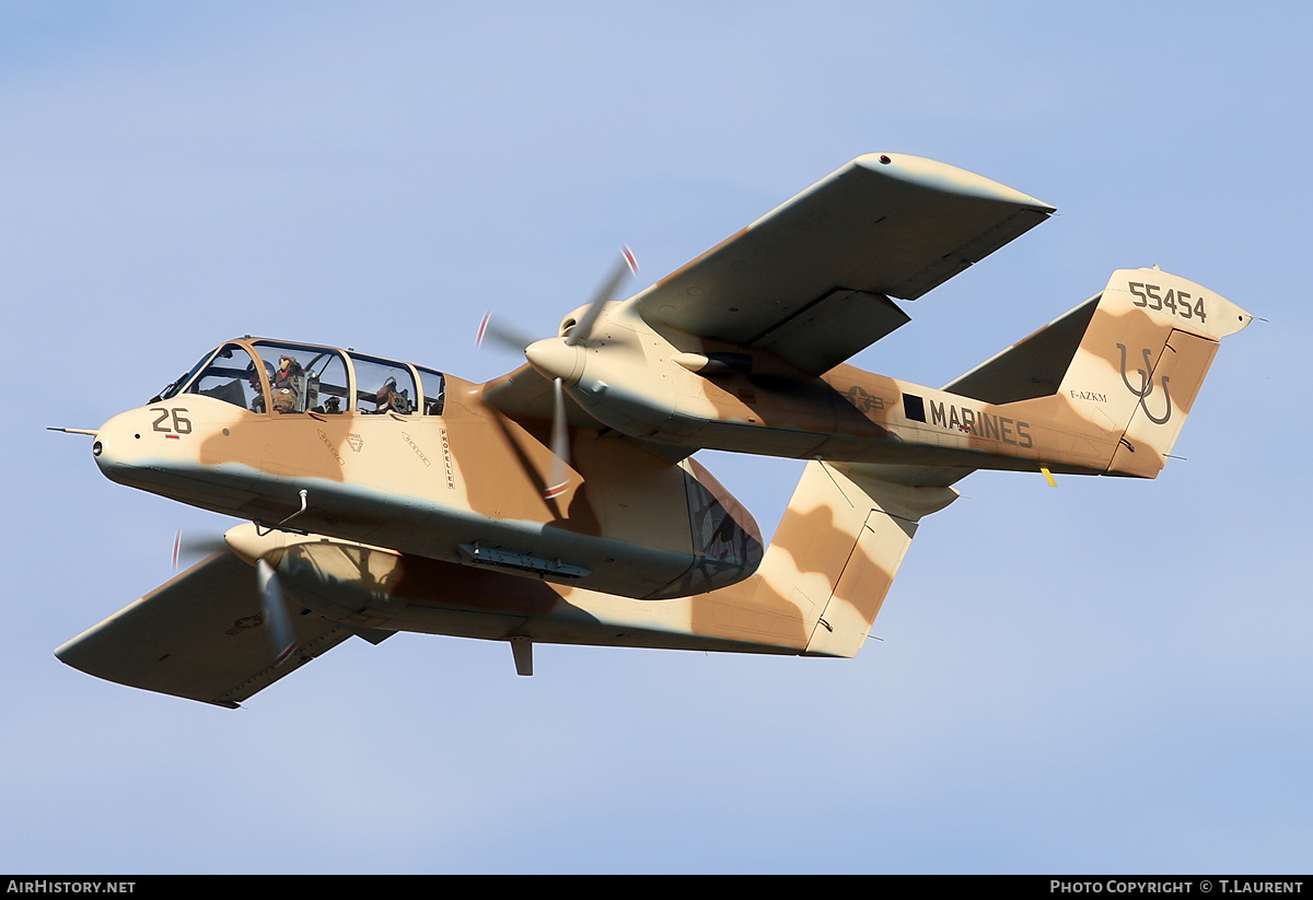 Aircraft Photo of F-AZKM / 55454 | North American Rockwell OV-10B Bronco | USA - Marines | AirHistory.net #248366
