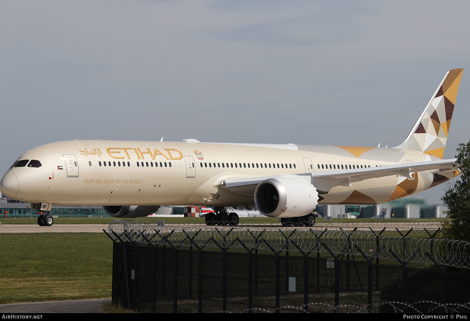 Aircraft Photo of A6-BMF | Boeing 787-10 Dreamliner | Etihad Airways | AirHistory.net #248374