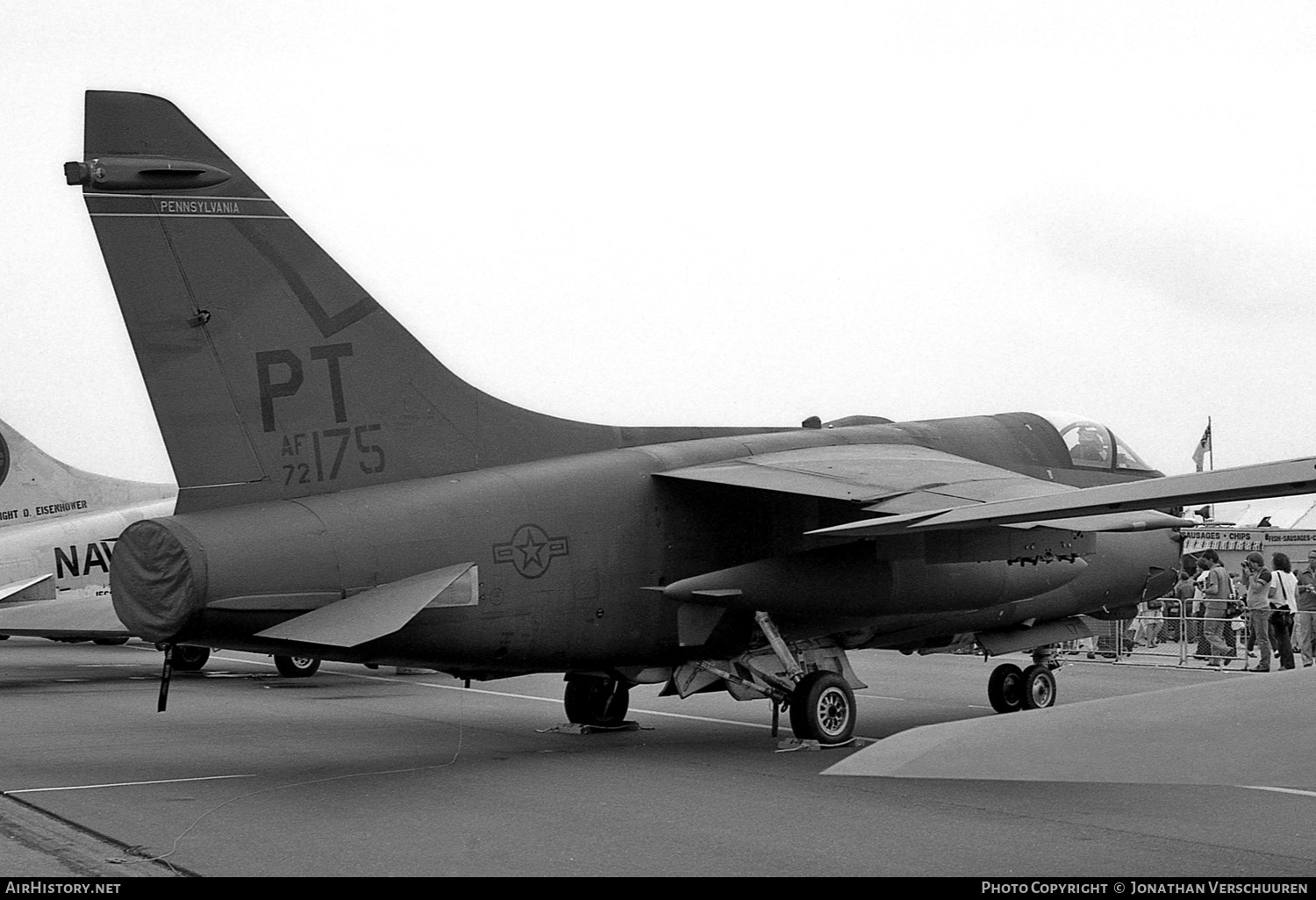 Aircraft Photo of 72-0175 / AF72-175 | LTV A-7D Corsair II | USA - Air Force | AirHistory.net #248381