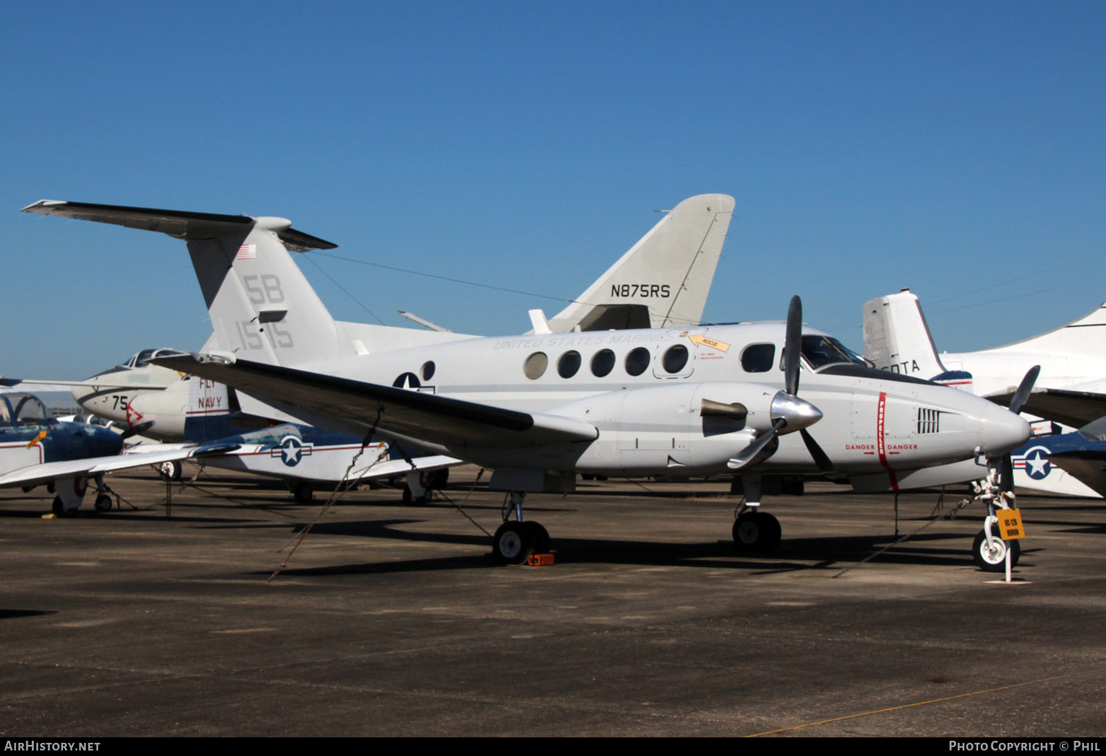 Aircraft Photo of 161515 / 1515 | Beech UC-12B Super King Air (A200C) | USA - Marines | AirHistory.net #248411