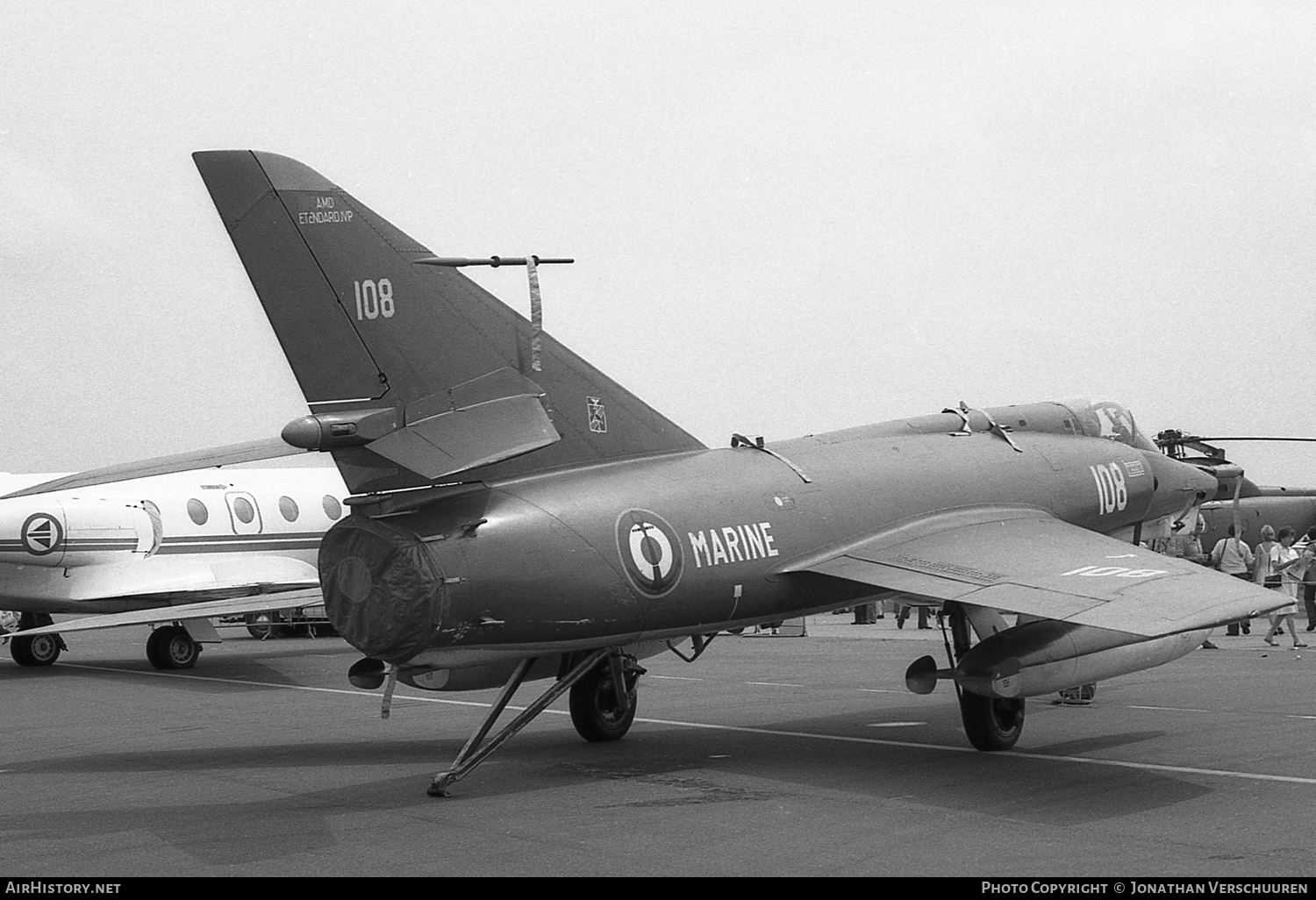 Aircraft Photo of 108 | Dassault Etendard IVP | France - Navy | AirHistory.net #248424