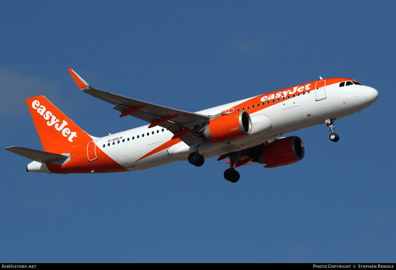 Aircraft Photo of G-UZLH | Airbus A320-251N | EasyJet | AirHistory.net #248445