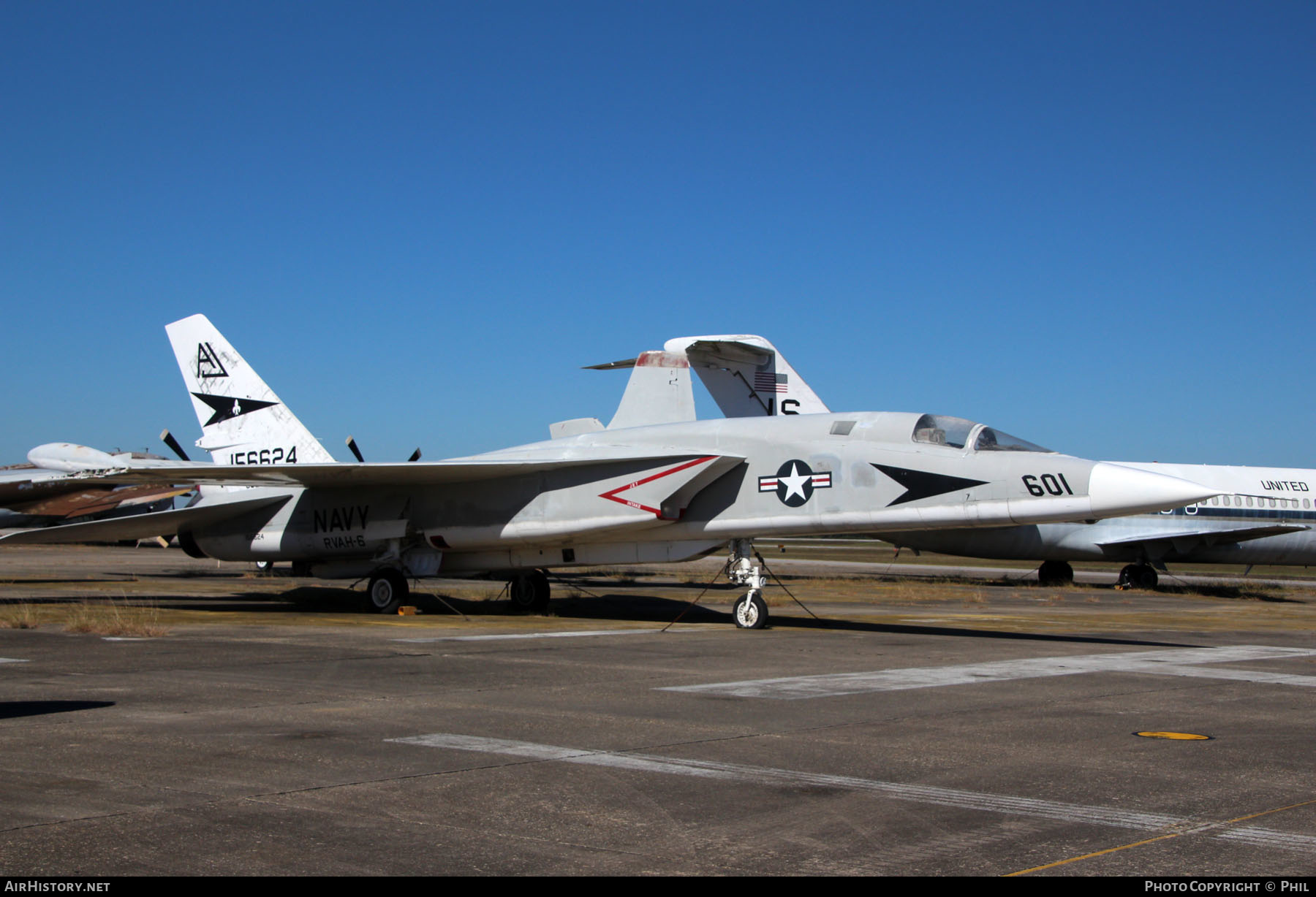 Aircraft Photo of 156624 | North American RA-5C Vigilante | USA - Navy | AirHistory.net #248460