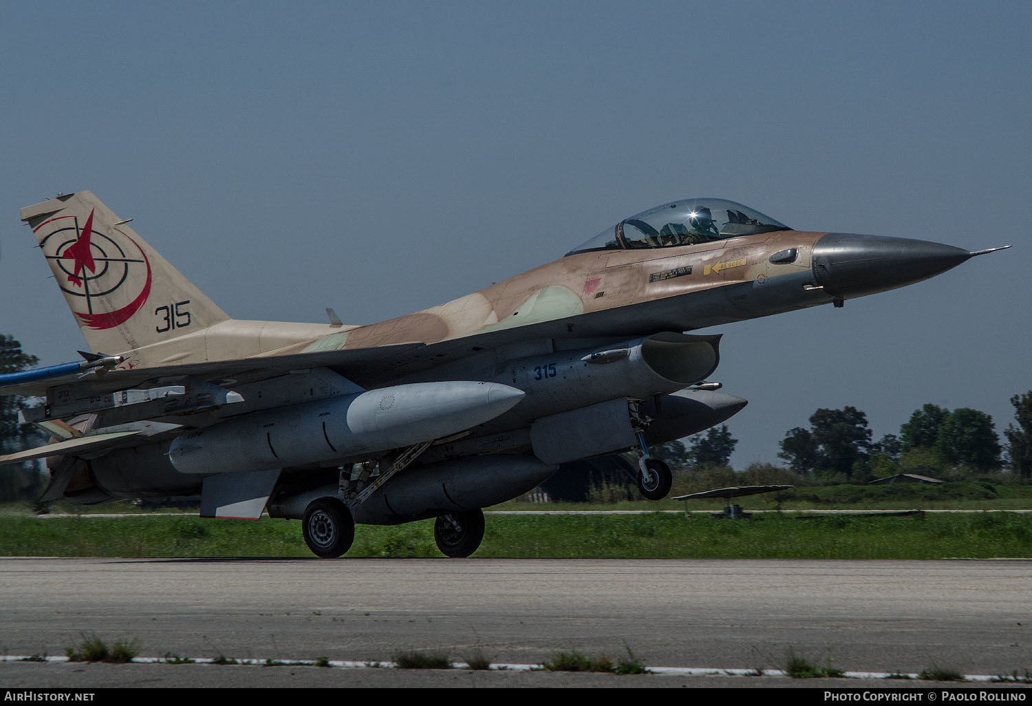 Aircraft Photo of 315 | General Dynamics F-16C Barak | Israel - Air Force | AirHistory.net #248467