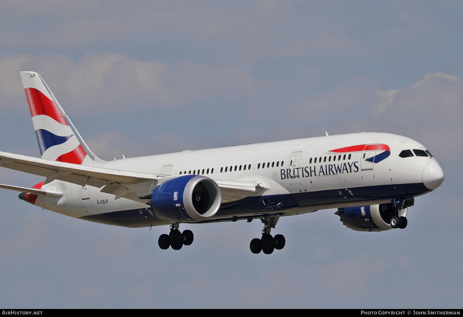 Aircraft Photo of G-ZBJF | Boeing 787-8 Dreamliner | British Airways | AirHistory.net #248476