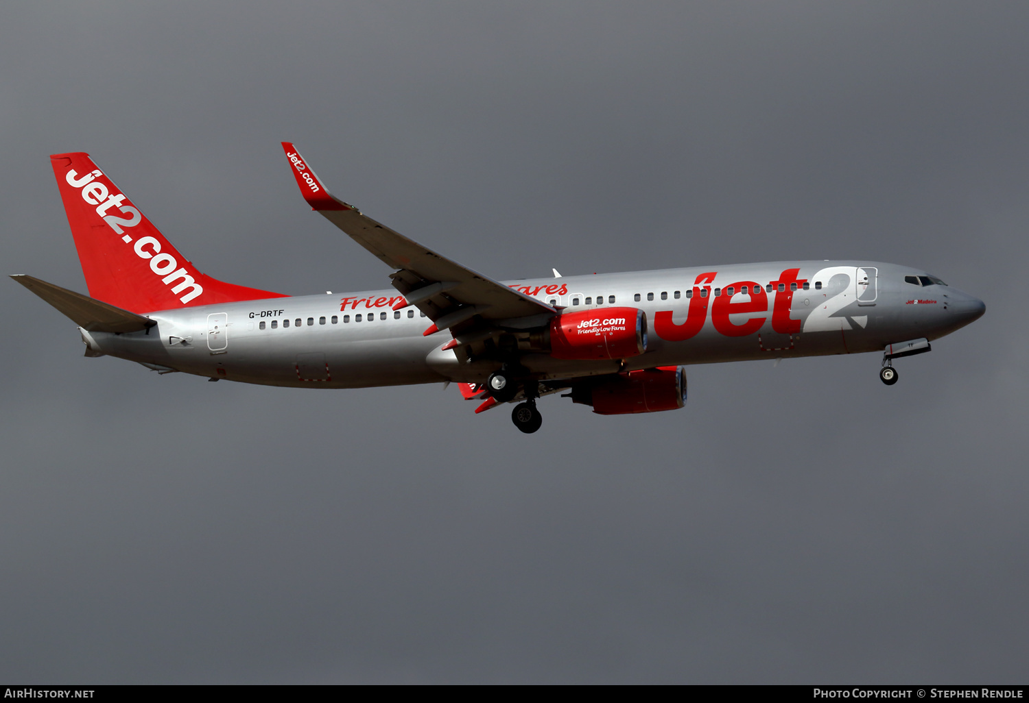 Aircraft Photo of G-DRTF | Boeing 737-85P | Jet2 | AirHistory.net #248481