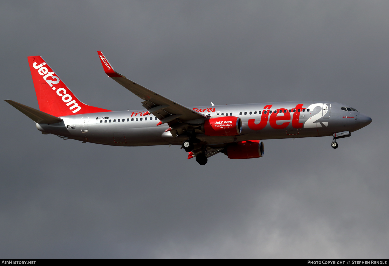 Aircraft Photo of G-JZBM | Boeing 737-800 | Jet2 | AirHistory.net #248486