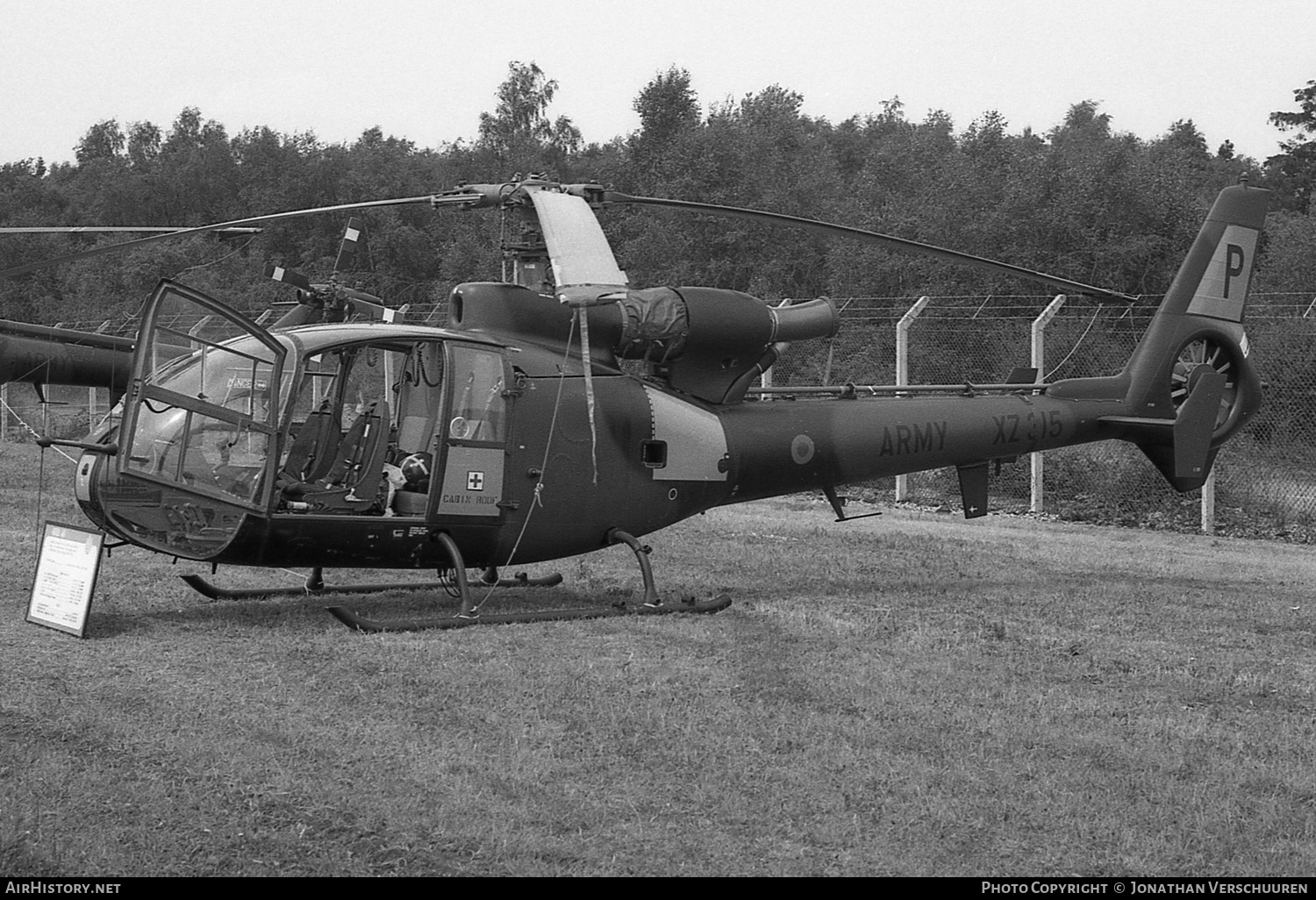 Aircraft Photo of XZ315 | Aerospatiale SA-341B Gazelle AH1 | UK - Army | AirHistory.net #248492