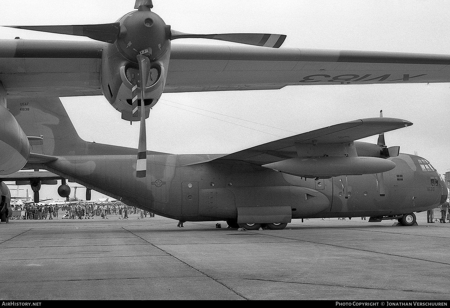 Aircraft Photo of 54-1638 / 41638 | Lockheed C-130A Hercules (L-182) | USA - Air Force | AirHistory.net #248503