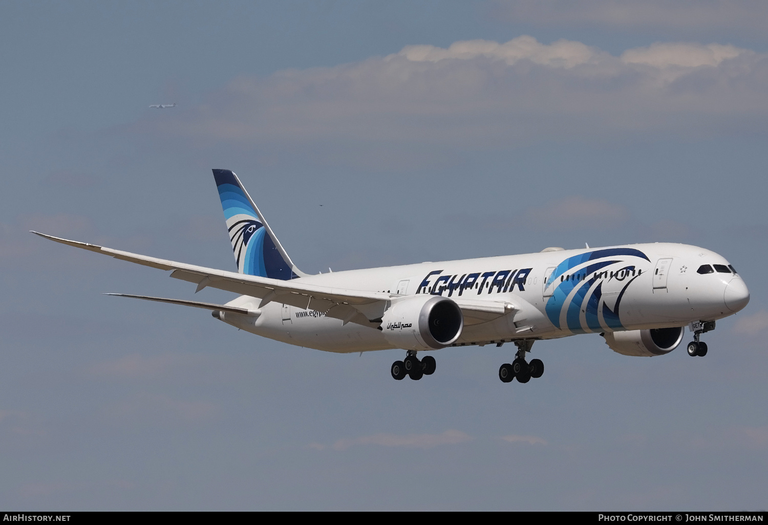 Aircraft Photo of SU-GET | Boeing 787-9 Dreamliner | EgyptAir | AirHistory.net #248515