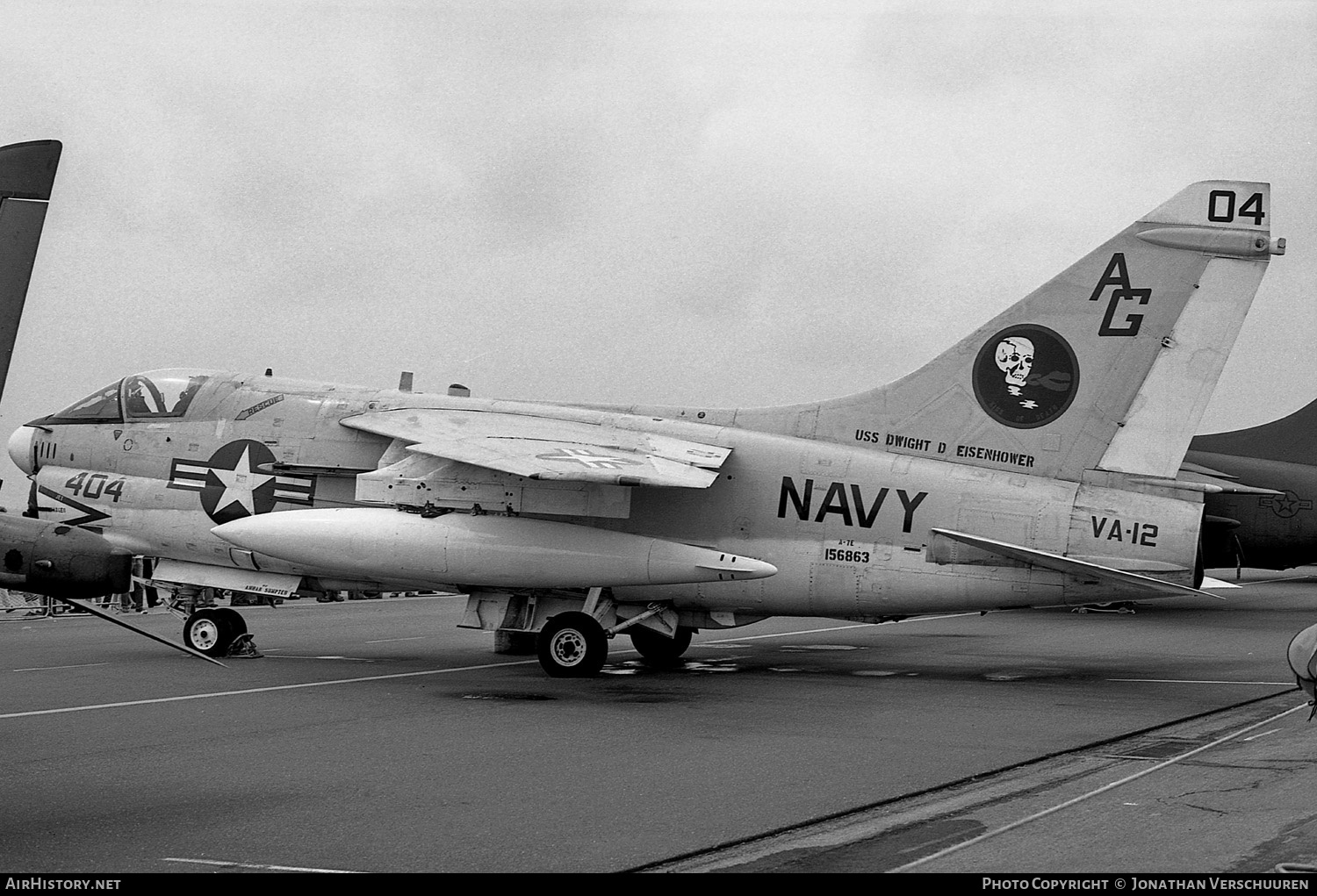 Aircraft Photo of 156863 | LTV A-7E Corsair II | USA - Navy | AirHistory.net #248517