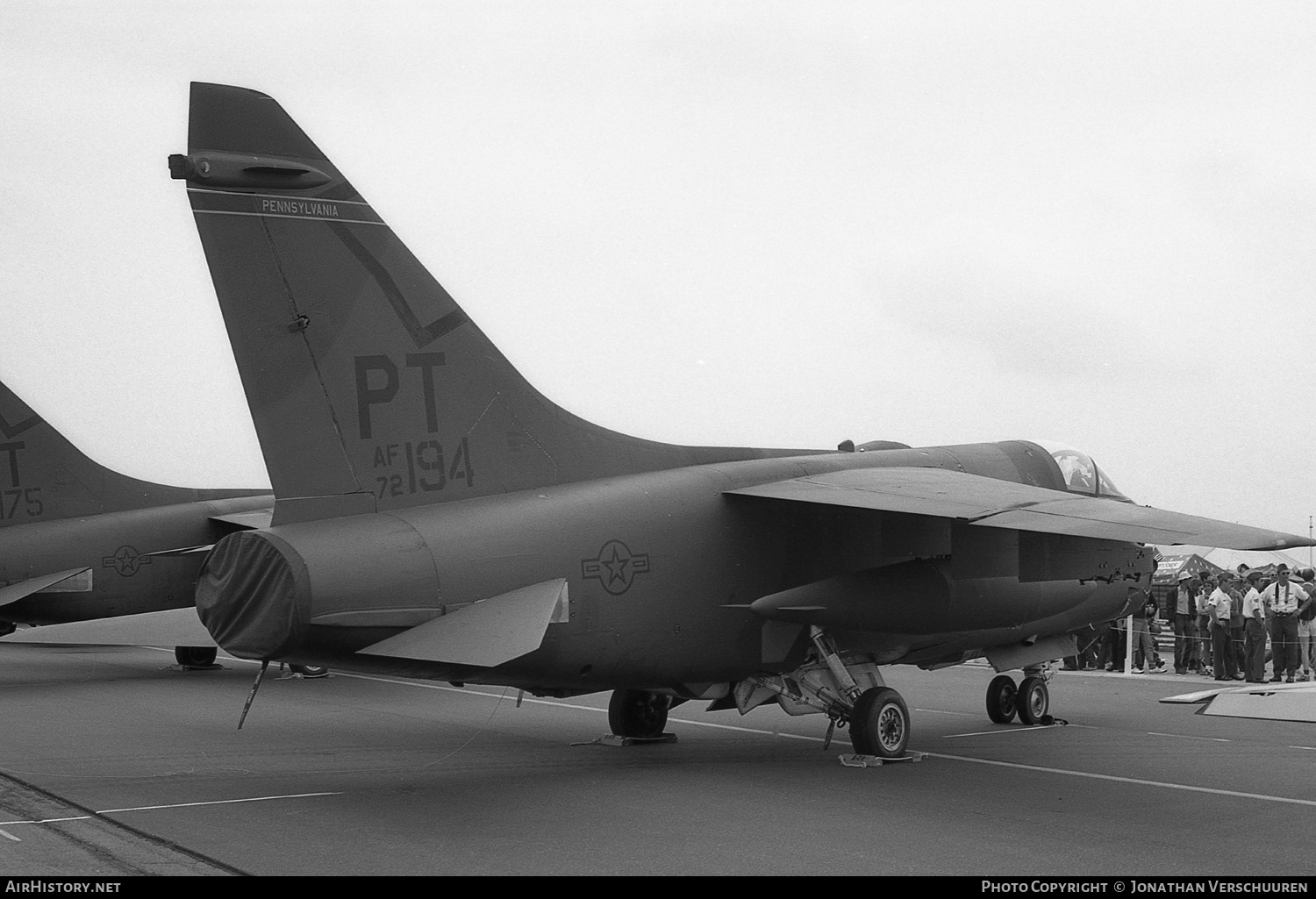 Aircraft Photo of 72-0194 / AF72-194 | LTV A-7D Corsair II | USA - Air Force | AirHistory.net #248522