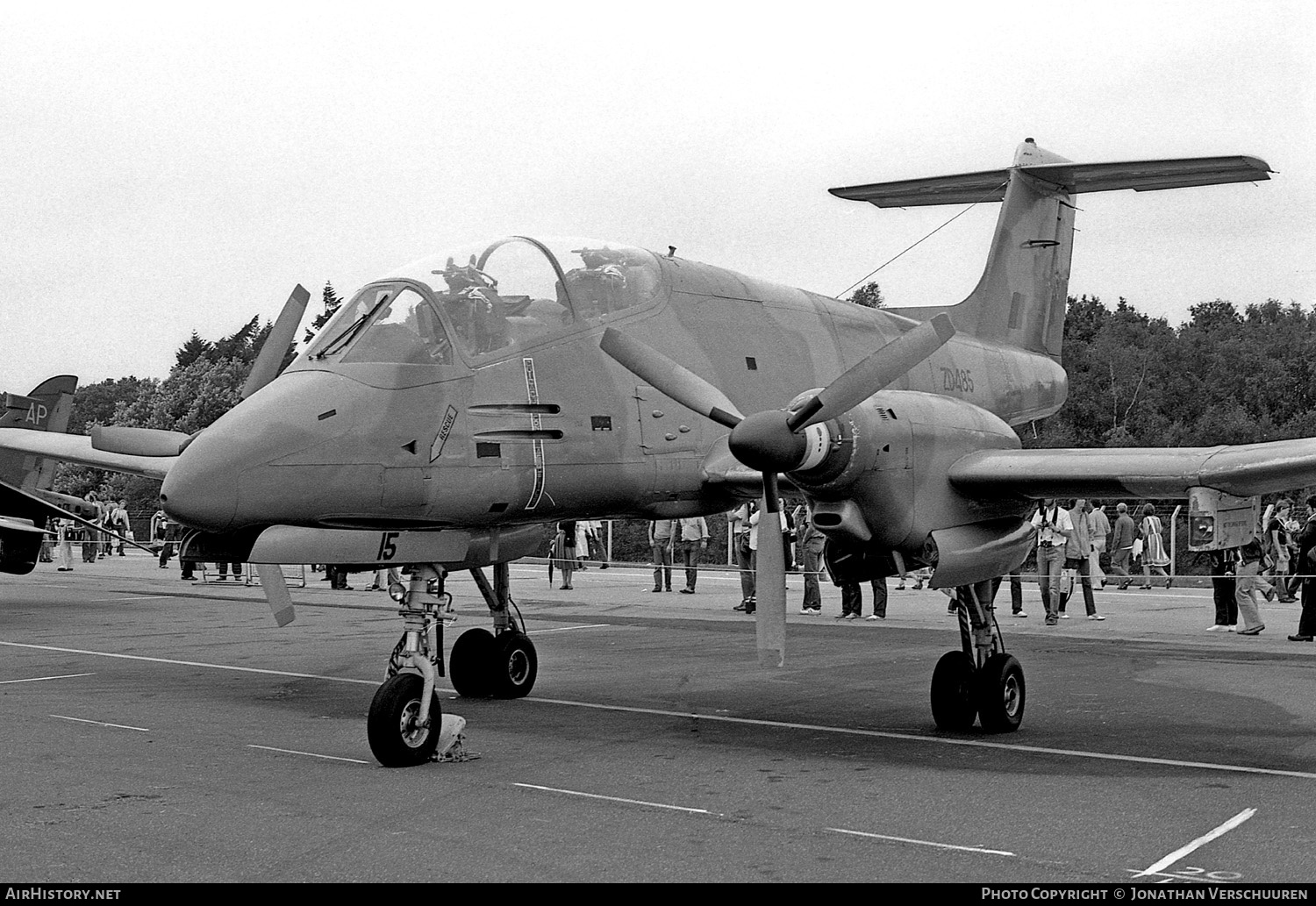 Aircraft Photo of ZD485 | FMA IA-58A Pucara | UK - Air Force | AirHistory.net #248532