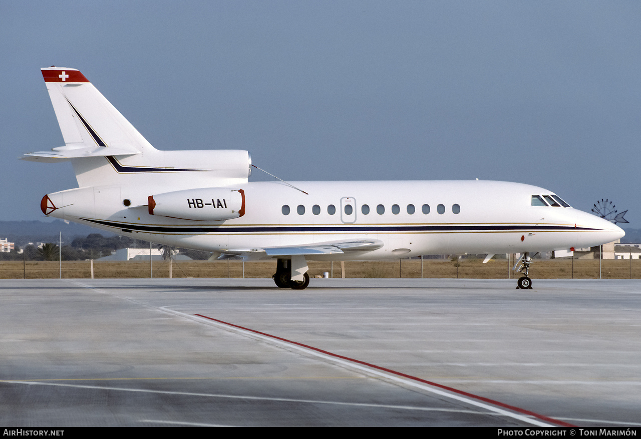 Aircraft Photo of HB-IAI | Dassault Falcon 900 | AirHistory.net #248534