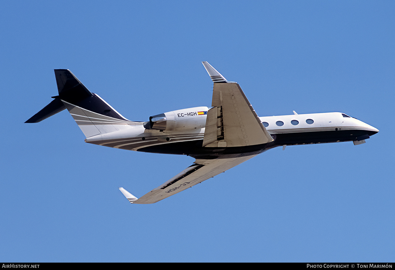 Aircraft Photo of EC-HGH | Gulfstream Aerospace G-IV Gulfstream IV | AirHistory.net #248554