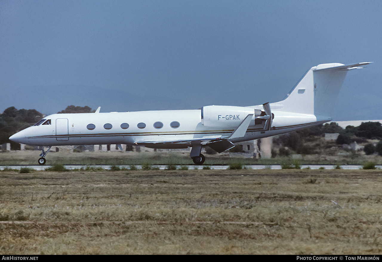 Aircraft Photo of F-GPAK | Gulfstream Aerospace G-IV Gulfstream IV | AirHistory.net #248558