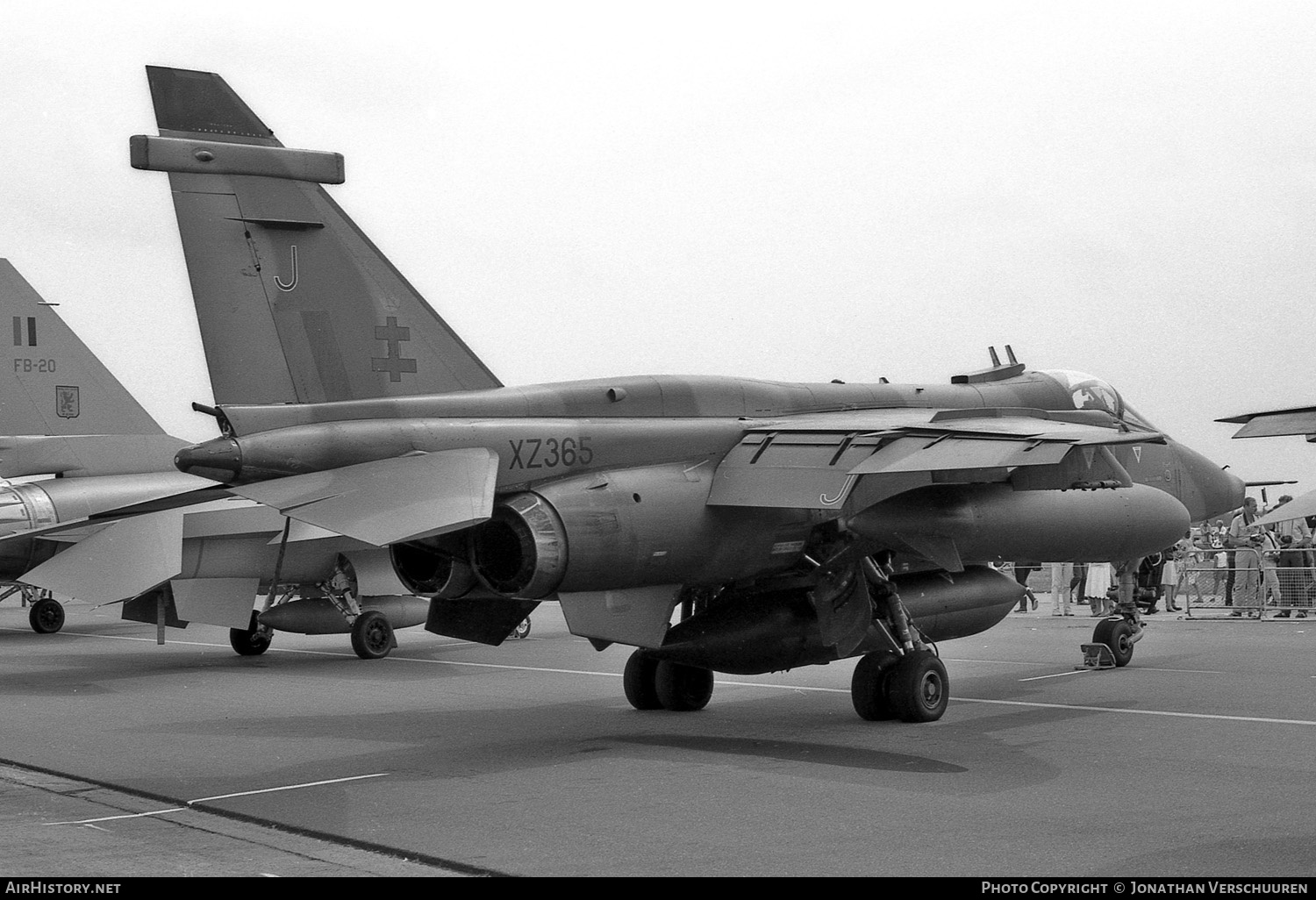 Aircraft Photo of XZ365 | Sepecat Jaguar GR1 | UK - Air Force | AirHistory.net #248567