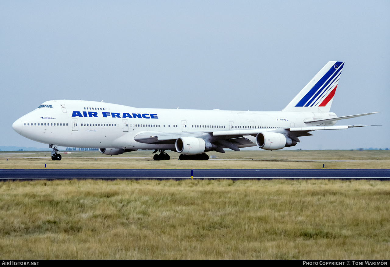 Aircraft Photo of F-BPVS | Boeing 747-228BM | Air France | AirHistory.net #248575