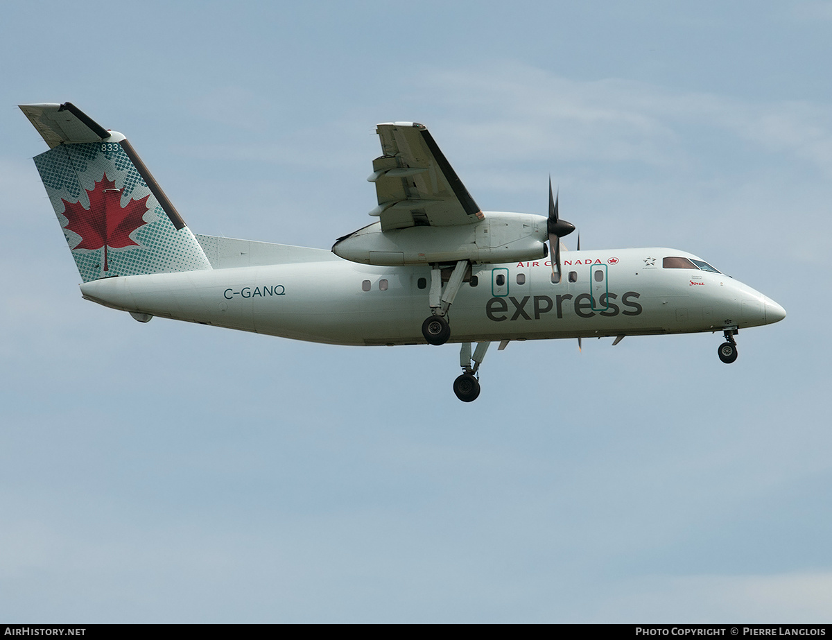 Aircraft Photo of C-GANQ | De Havilland Canada DHC-8-102 Dash 8 | Air Canada Express | AirHistory.net #248589
