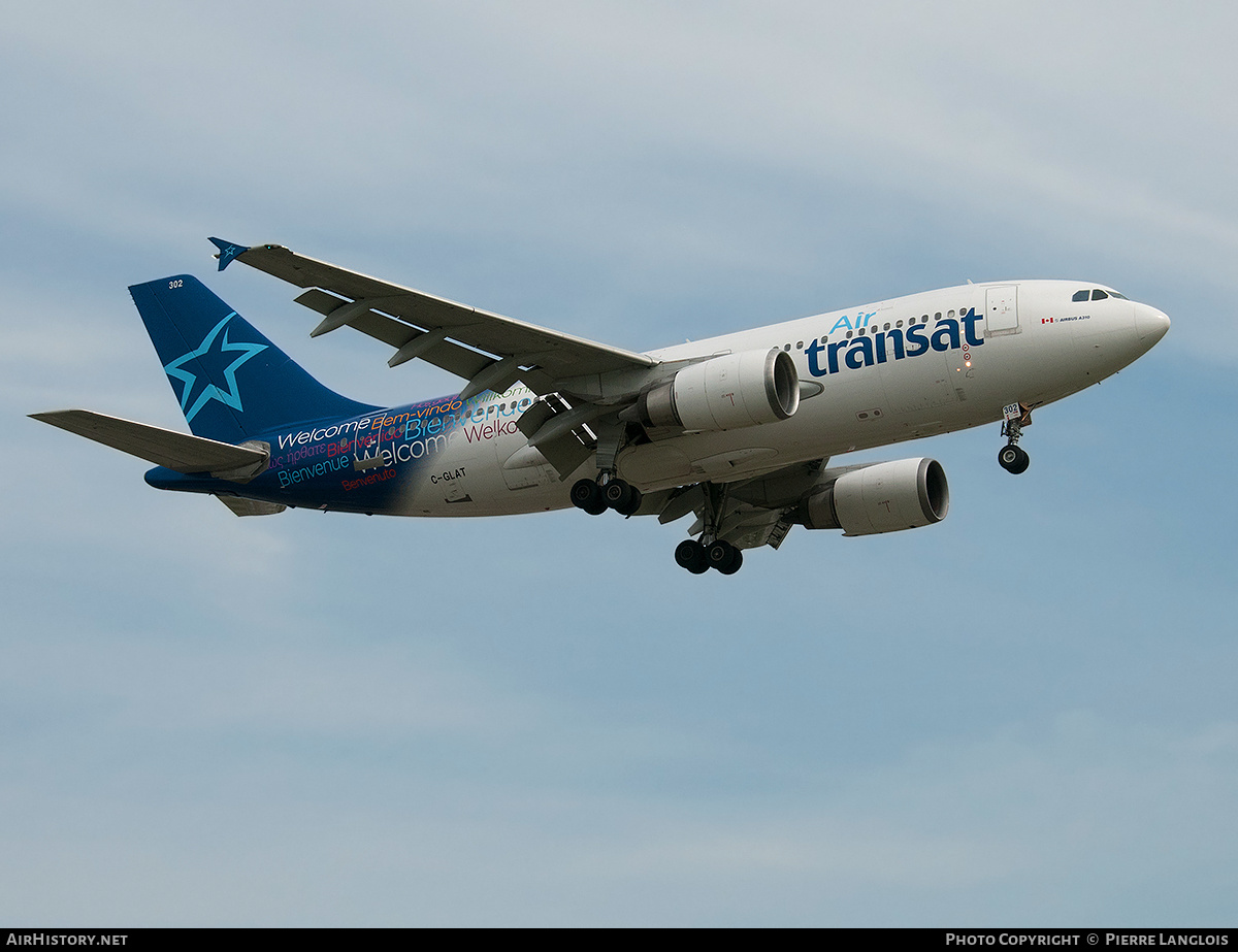 Aircraft Photo of C-GLAT | Airbus A310-308 | Air Transat | AirHistory.net #248590