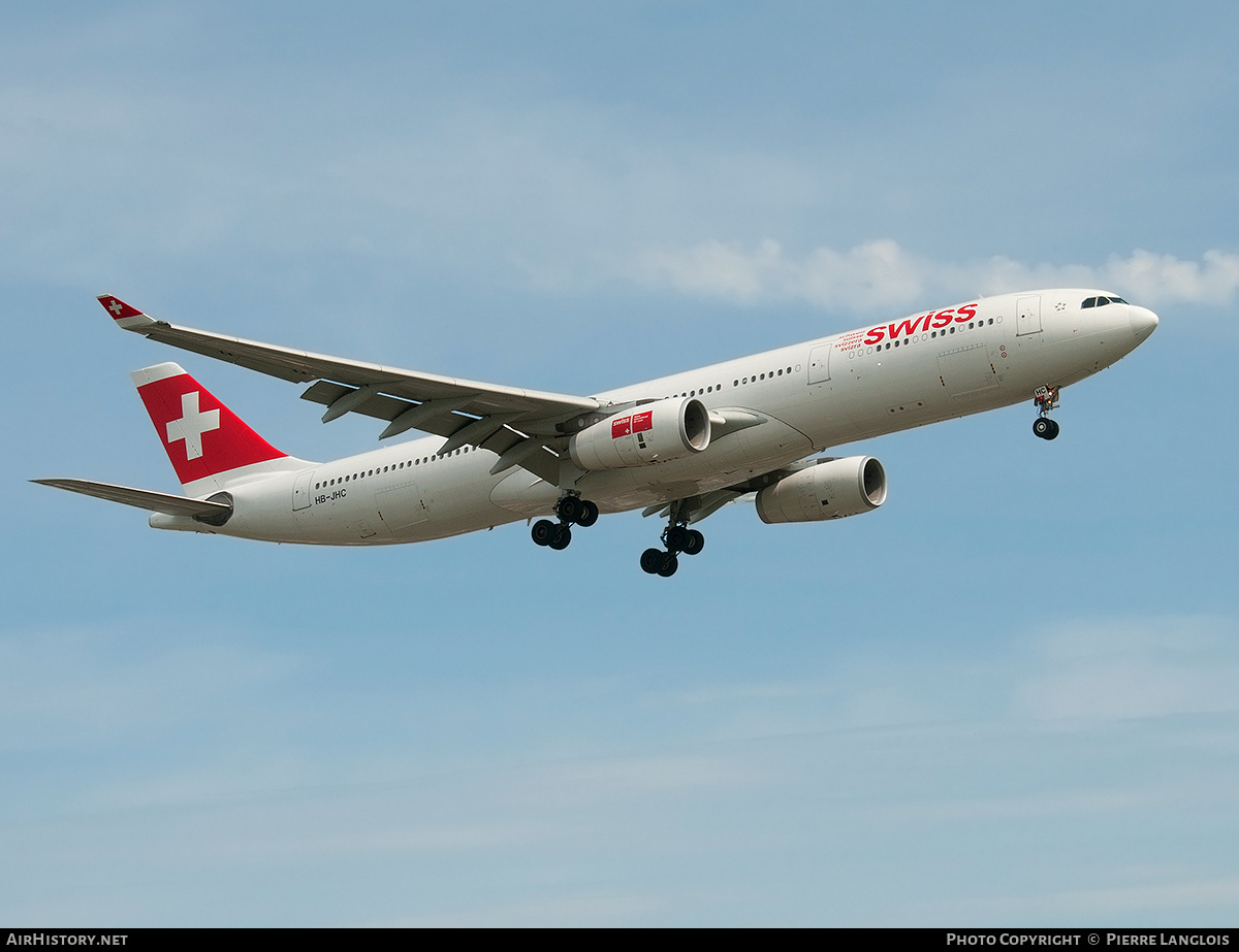 Aircraft Photo of HB-JHC | Airbus A330-343 | Swiss International Air Lines | AirHistory.net #248596