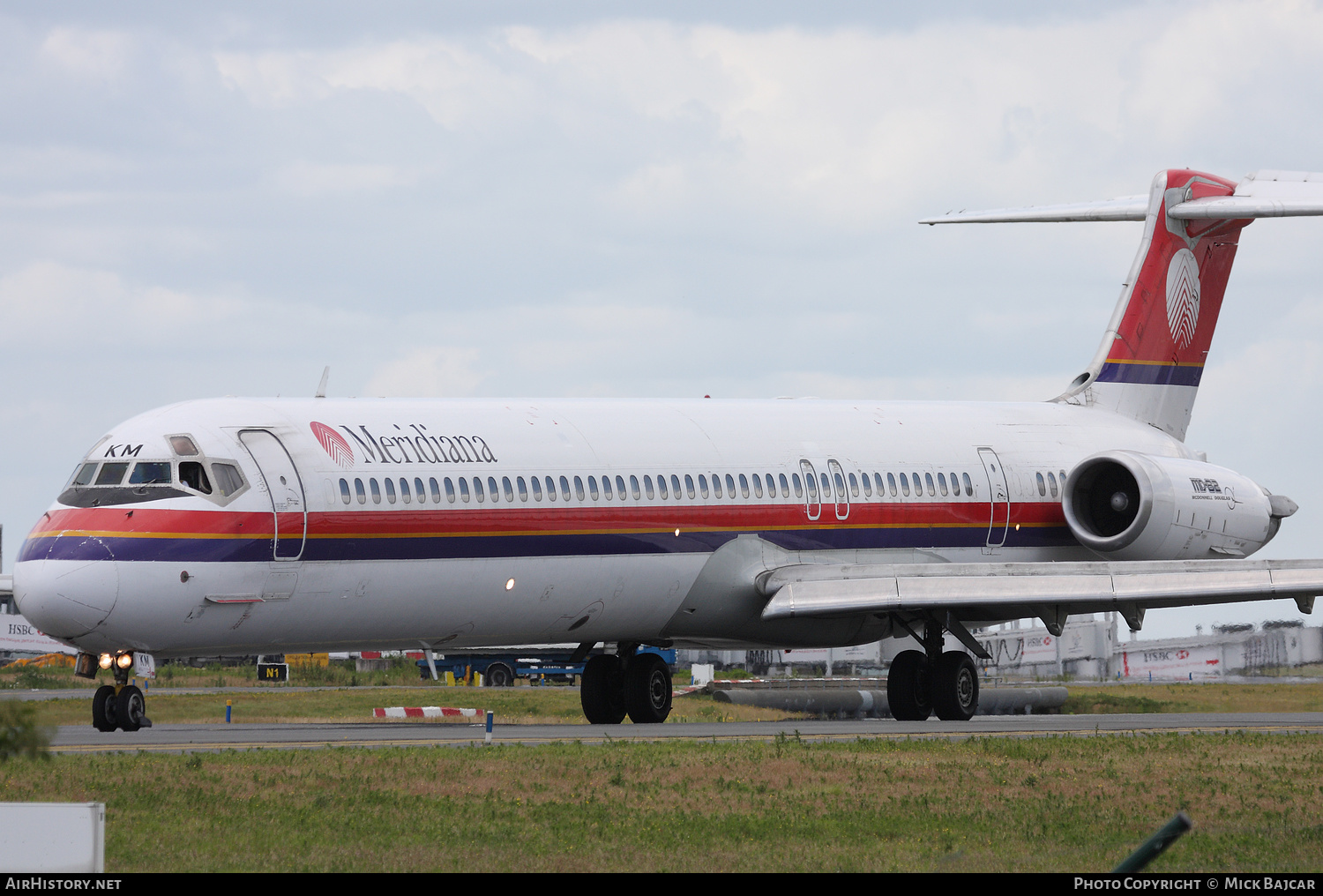 Aircraft Photo of EI-CKM | McDonnell Douglas MD-83 (DC-9-83) | Meridiana | AirHistory.net #248621