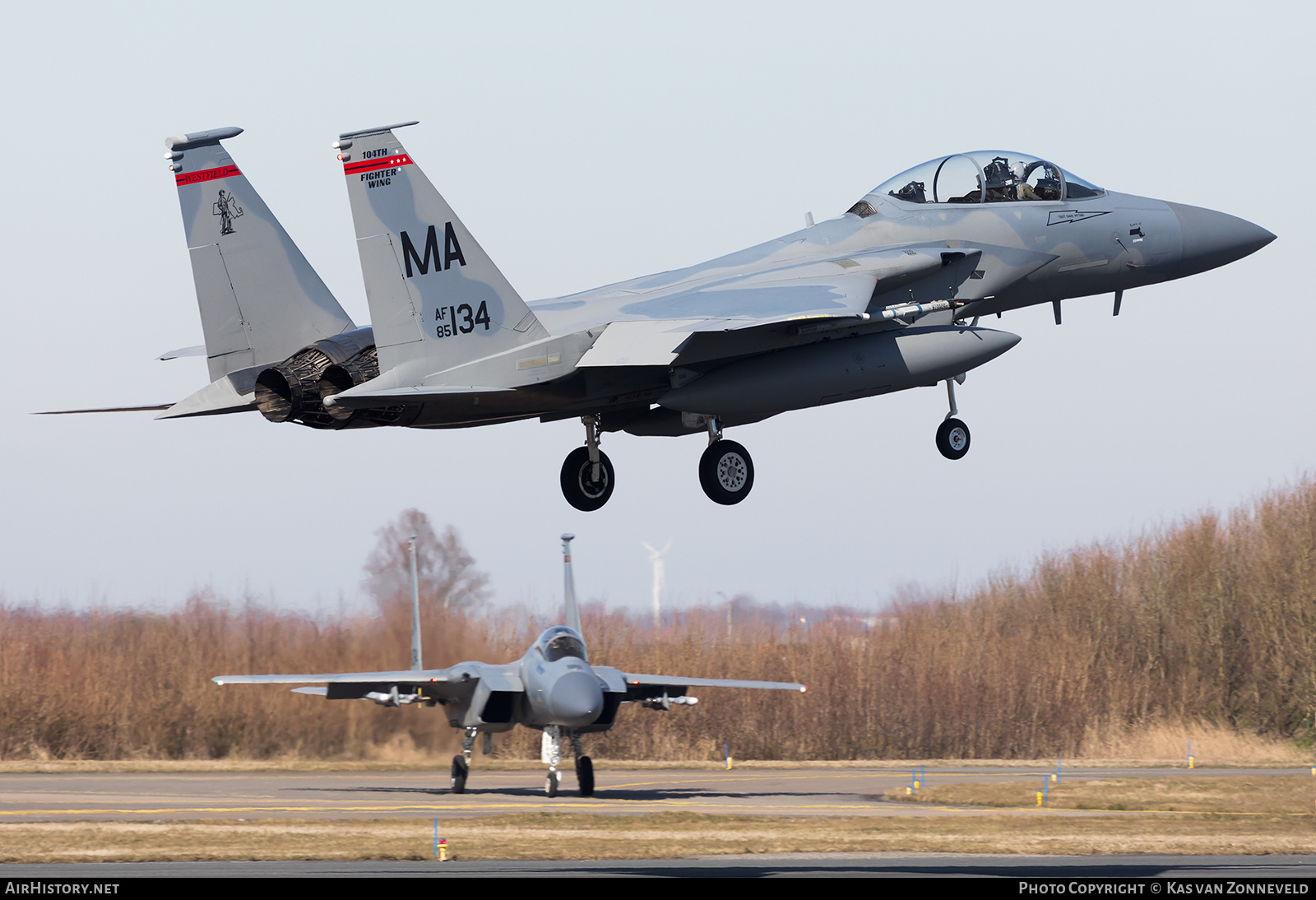 Aircraft Photo of 85-0134 / AF85-134 | McDonnell Douglas F-15D Eagle | USA - Air Force | AirHistory.net #248622