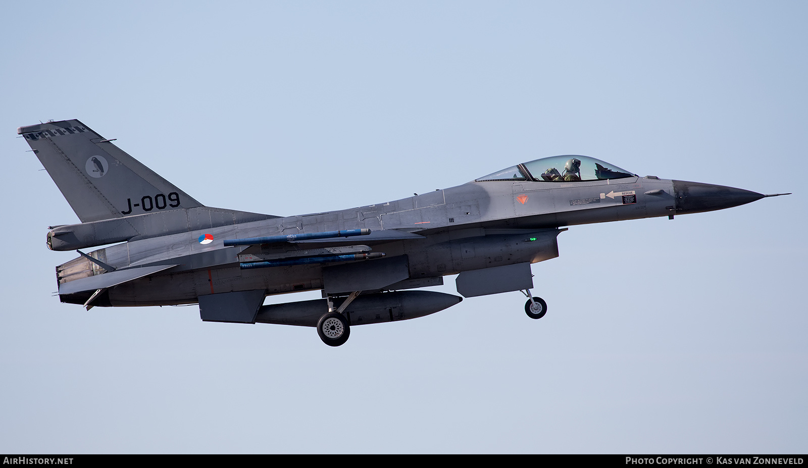 Aircraft Photo of J-009 | General Dynamics F-16AM Fighting Falcon | Netherlands - Air Force | AirHistory.net #248626