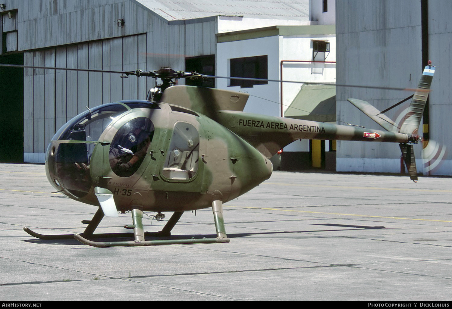 Aircraft Photo of H-35 | Hughes RH-500C | Argentina - Air Force | AirHistory.net #248646