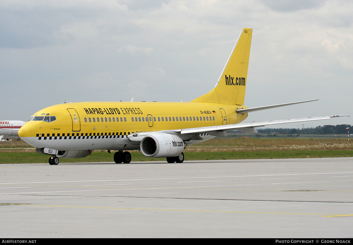 Aircraft Photo of D-AGEU | Boeing 737-75B | Hapag-Lloyd Express | AirHistory.net #248654