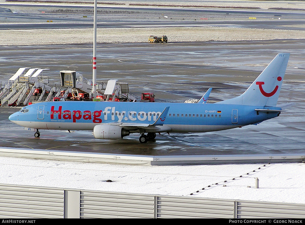 Aircraft Photo of D-AHFI | Boeing 737-8K5 | Hapagfly | AirHistory.net #248658