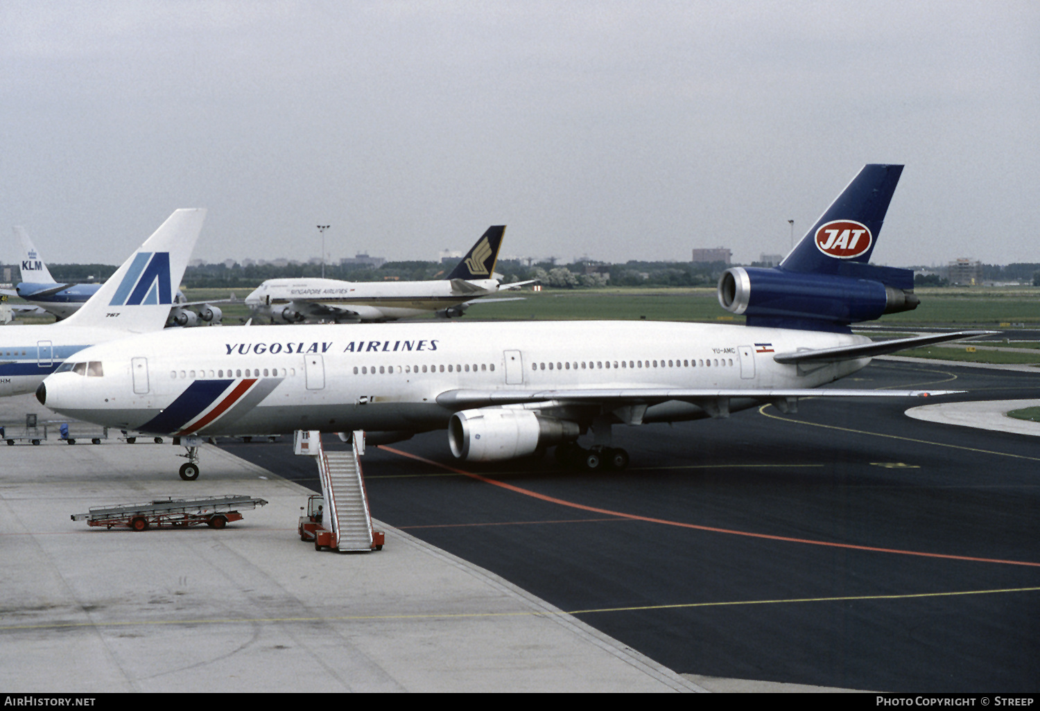 Aircraft Photo of YU-AMC | McDonnell Douglas DC-10-30 | JAT Yugoslav Airlines - Jugoslovenski Aerotransport | AirHistory.net #248662
