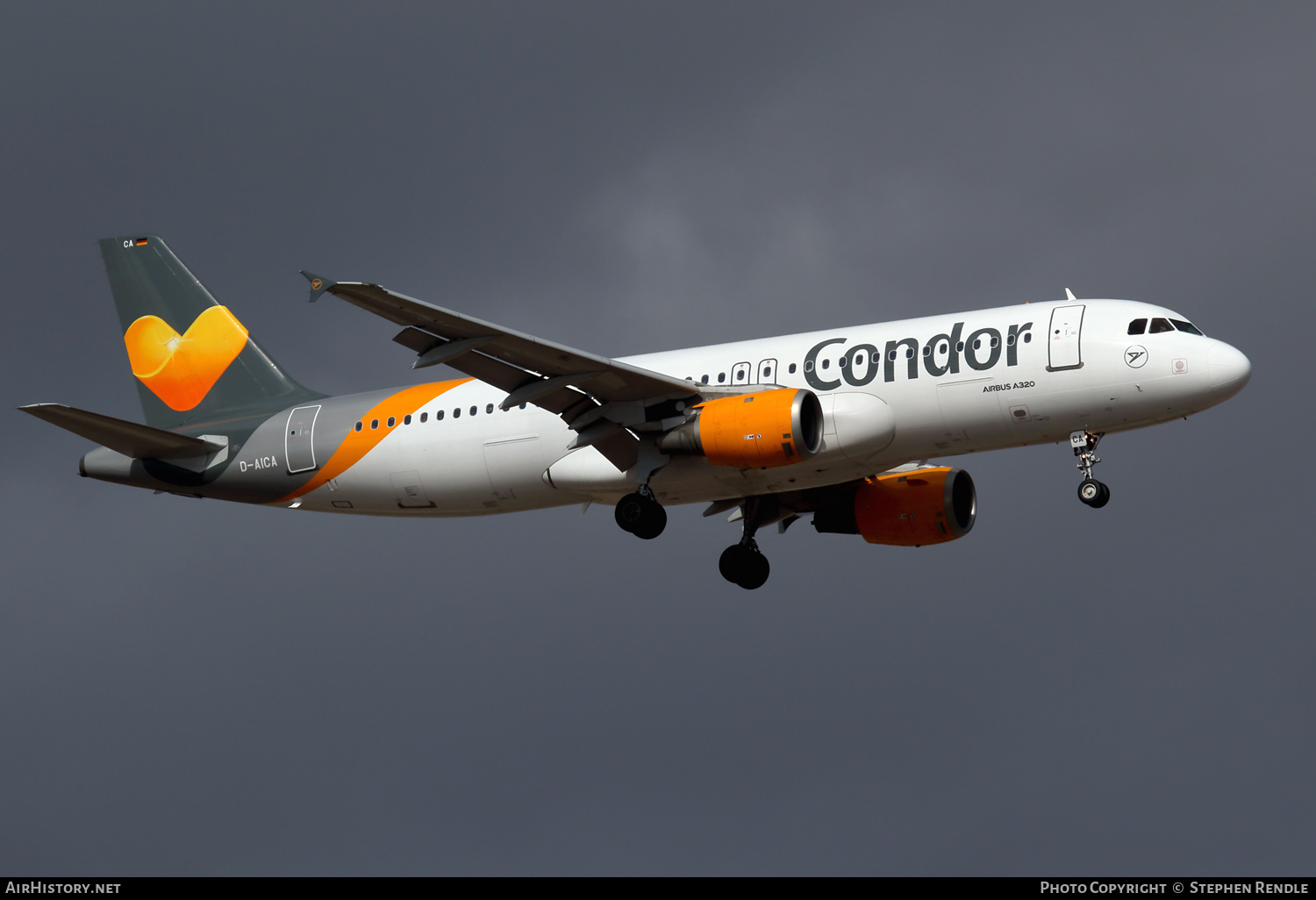 Aircraft Photo of D-AICA | Airbus A320-212 | Condor Flugdienst | AirHistory.net #248666