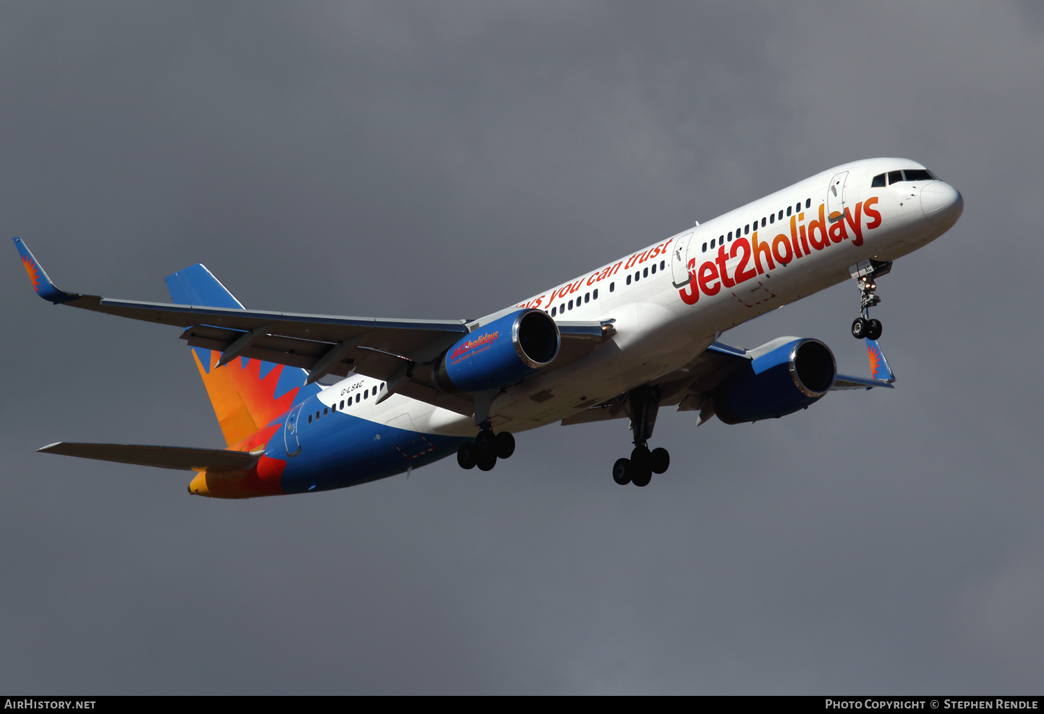 Aircraft Photo of G-LSAC | Boeing 757-23A | Jet2 Holidays | AirHistory.net #248669